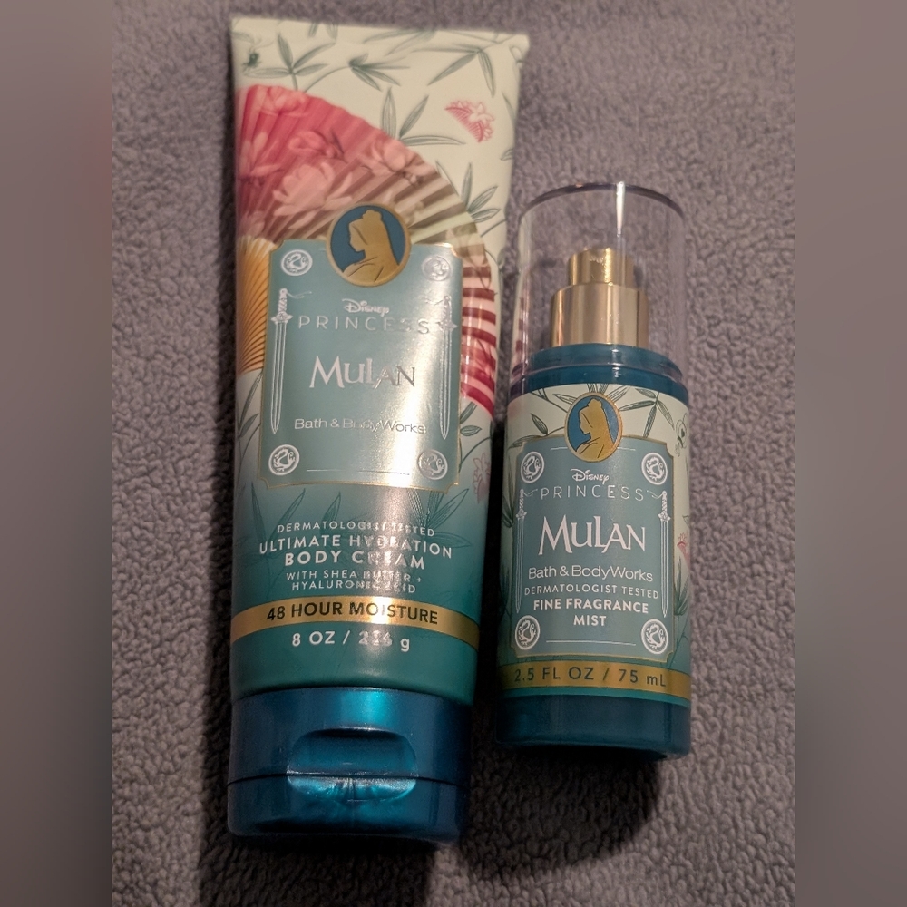 Disney Princess Mulan Hydration Body Cream & Fragrance Mist